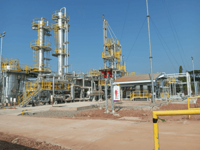 Pembangunan CO2 Removal dan DHU Unit